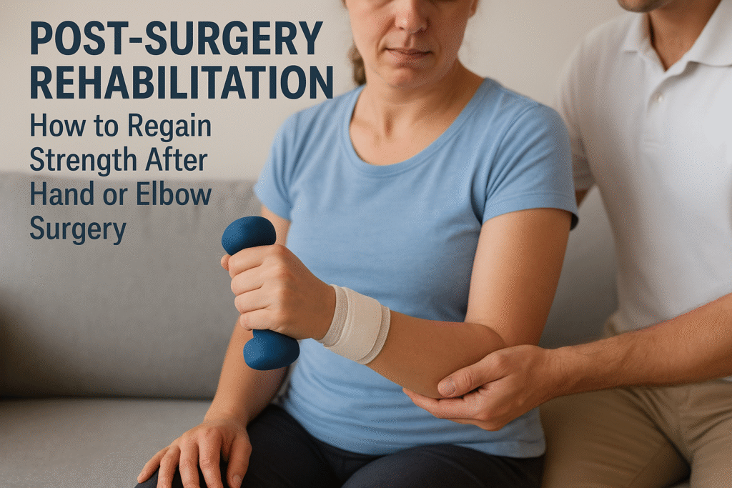 Post-Surgery Rehab for Hand & Elbow: Regain Strength