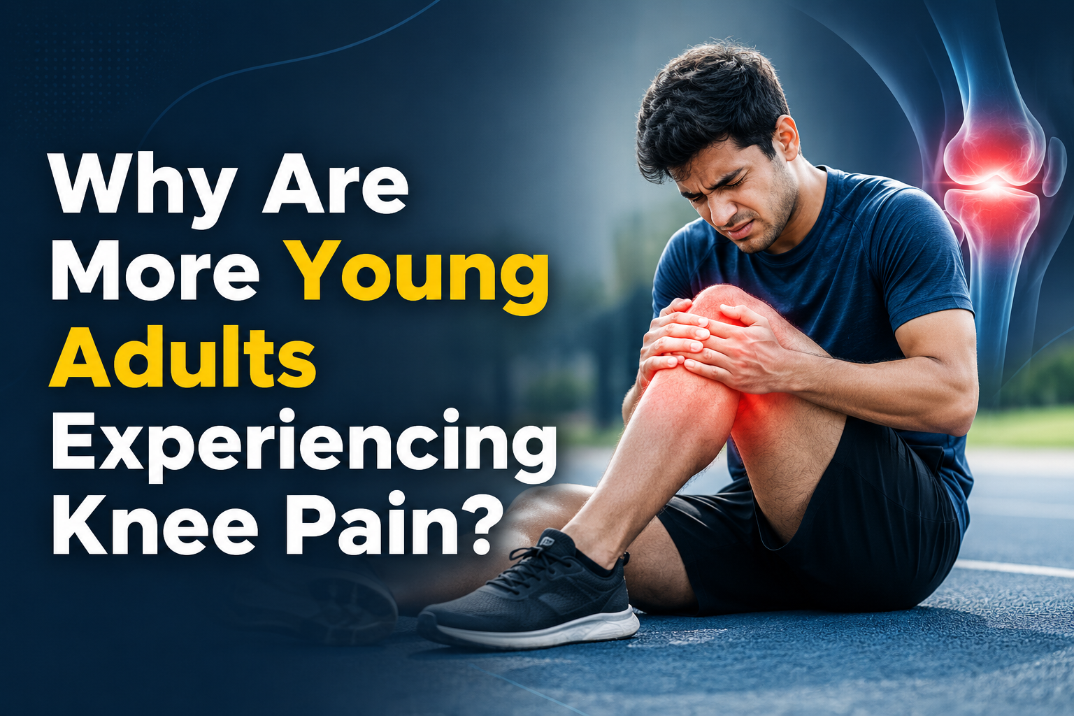 Why Are More Young Adults Experiencing Knee Pain? Causes, Warning Signs & Prevention